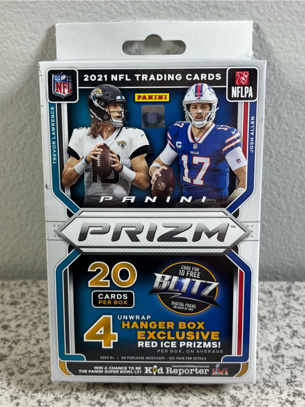 2021 Panini Prizm Hanger Box NFL Football Cards New
